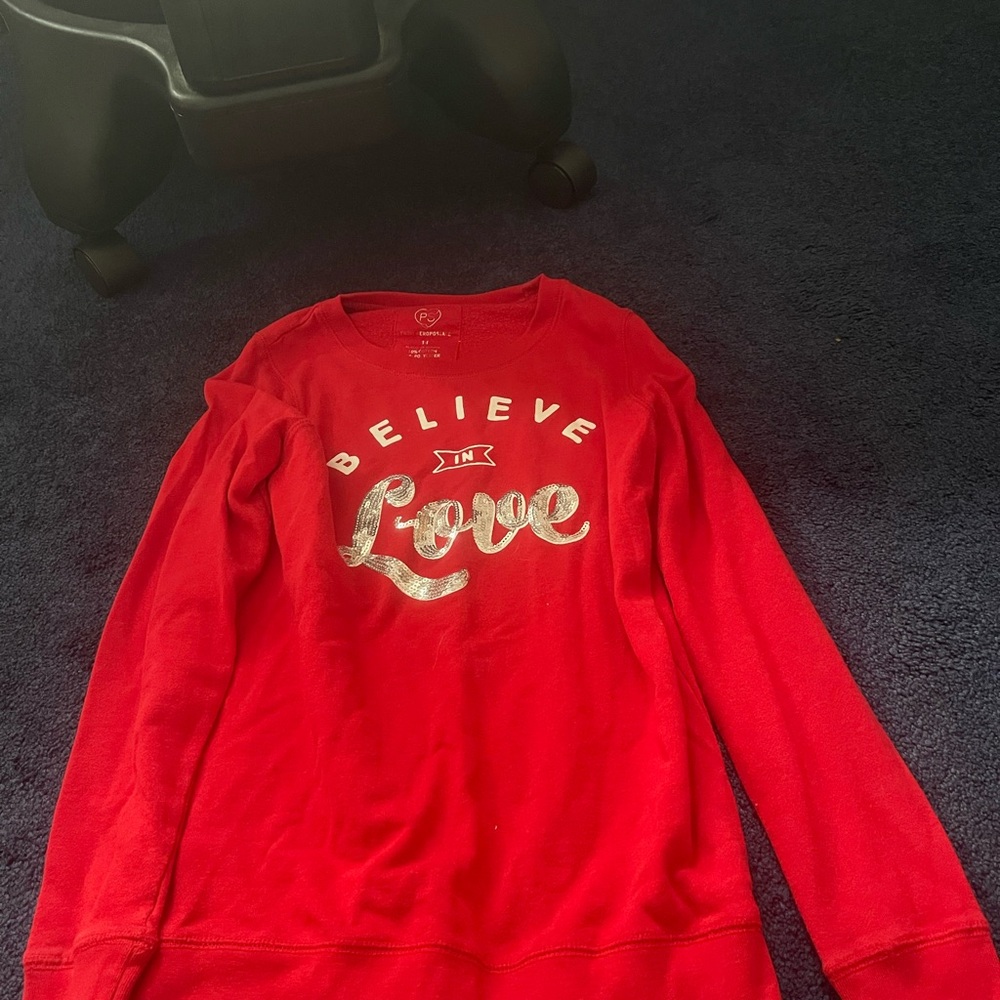 Aeropostale Red size PS Sweatshirt